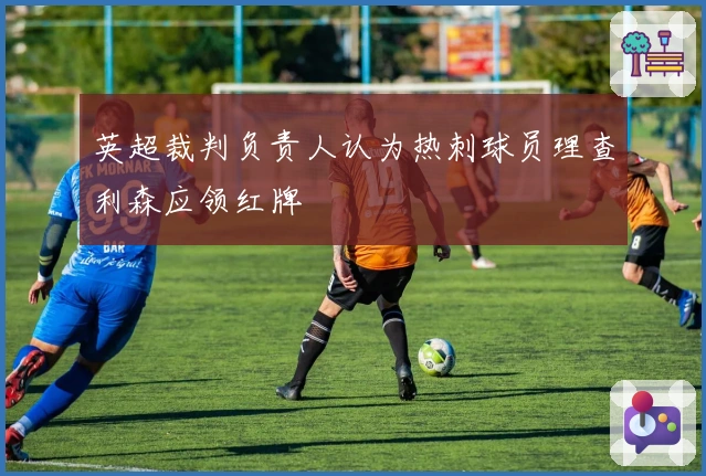 英超裁判负责人认为热刺球员理查利森应领红牌